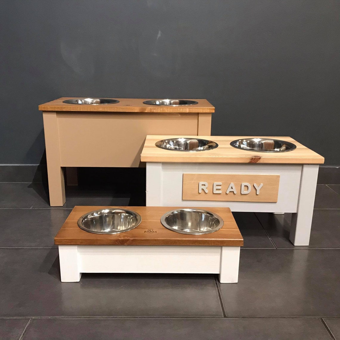 Dog Feeding Table Etsy