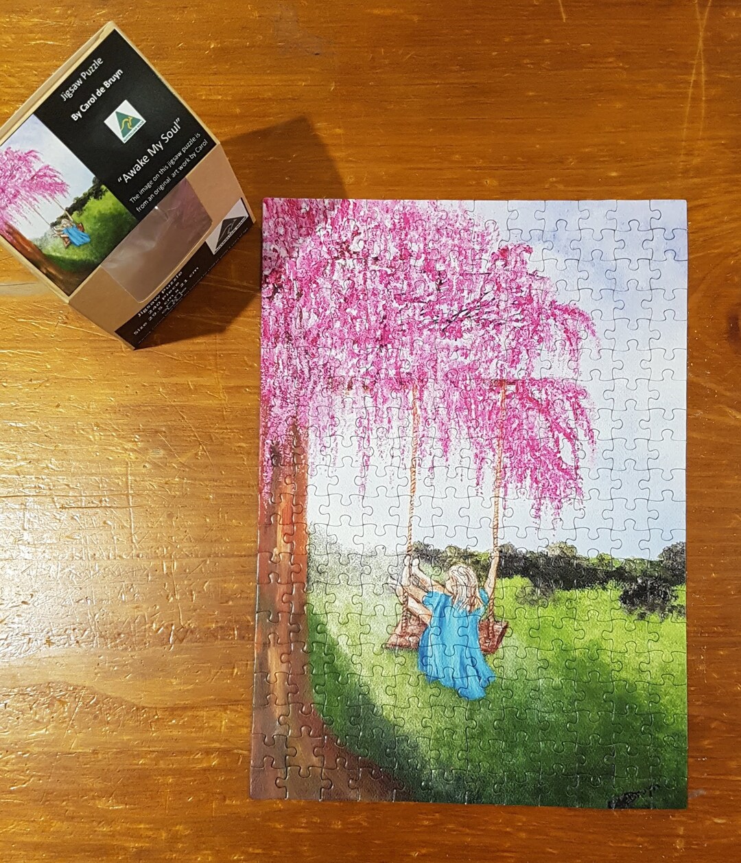 240 Piece Jigsaw Puzzle From Original Art in Tasmania Etsy