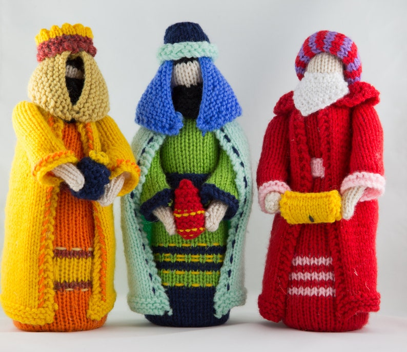 Knitted Nativity Set // Christmas Etsy India