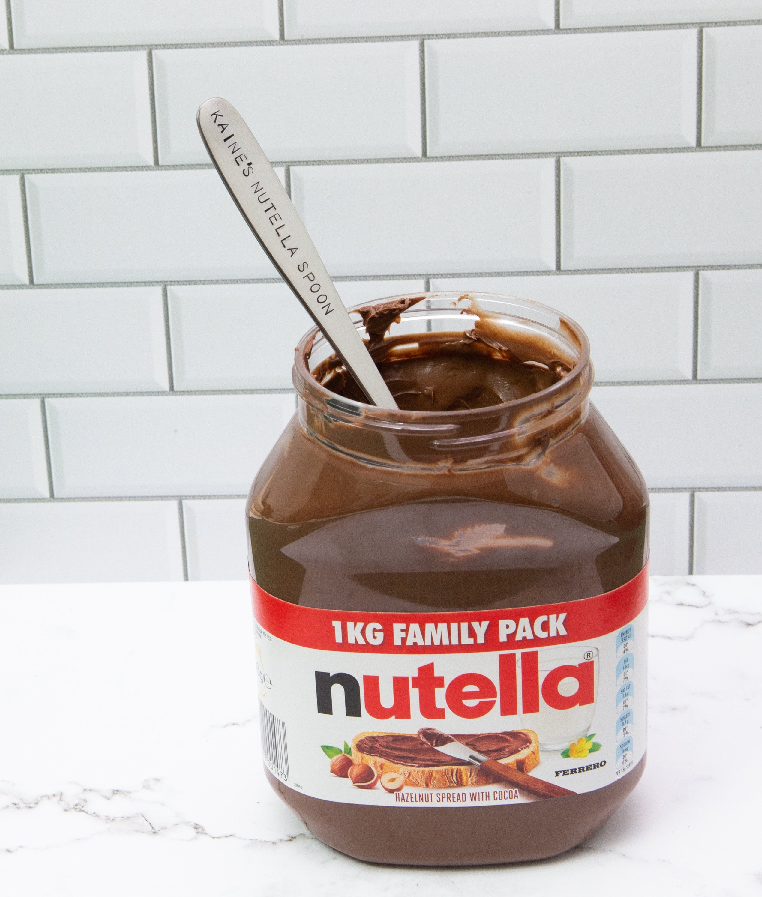 Personalised Nutella Spoon Nutella Gift Gift for Her Gift Etsy Australia