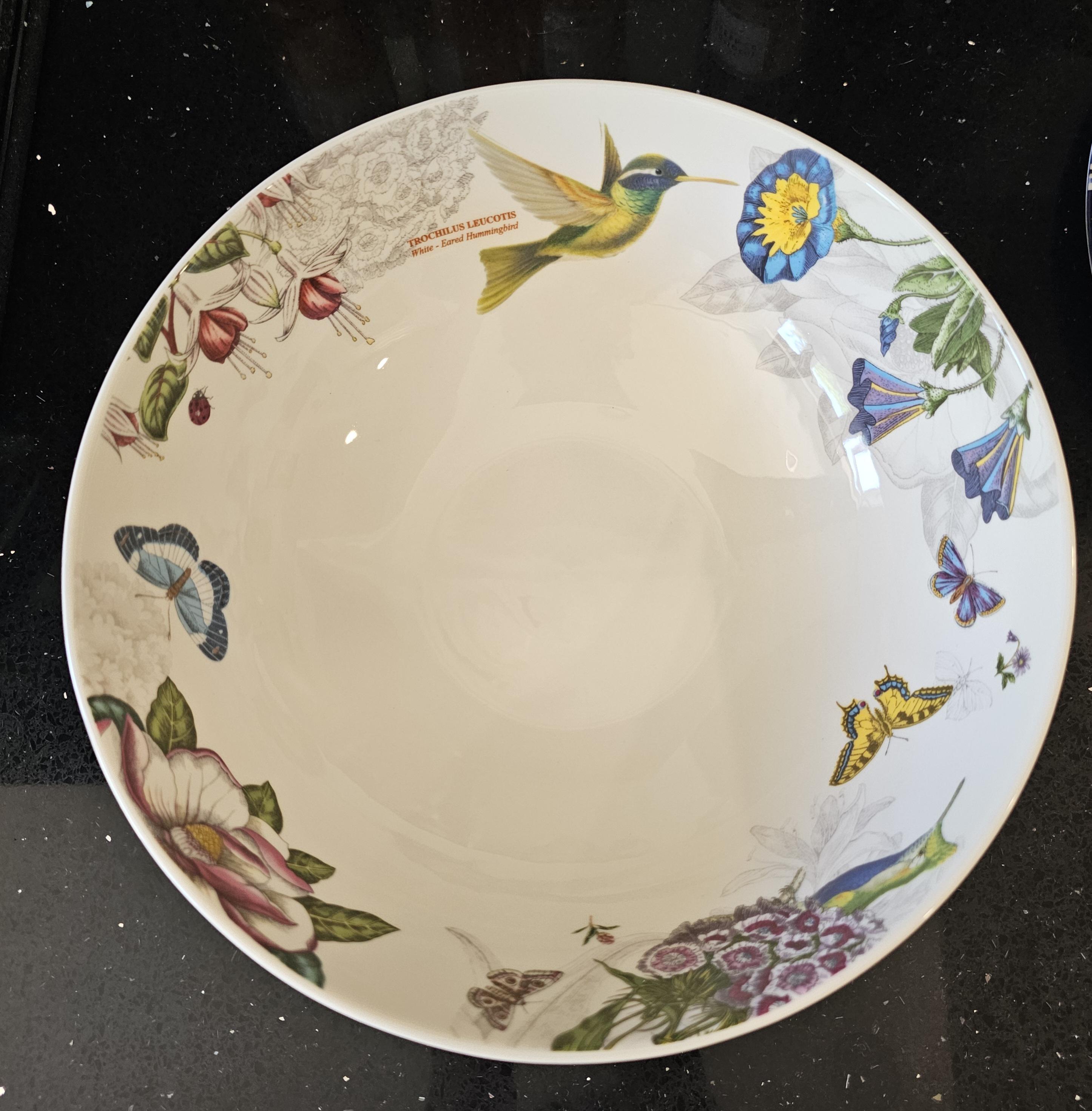 Kitchen Bowl With Hummingbirds - Etsy UK