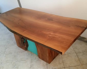 Rustic Kitchen Table - Live Edge furniture