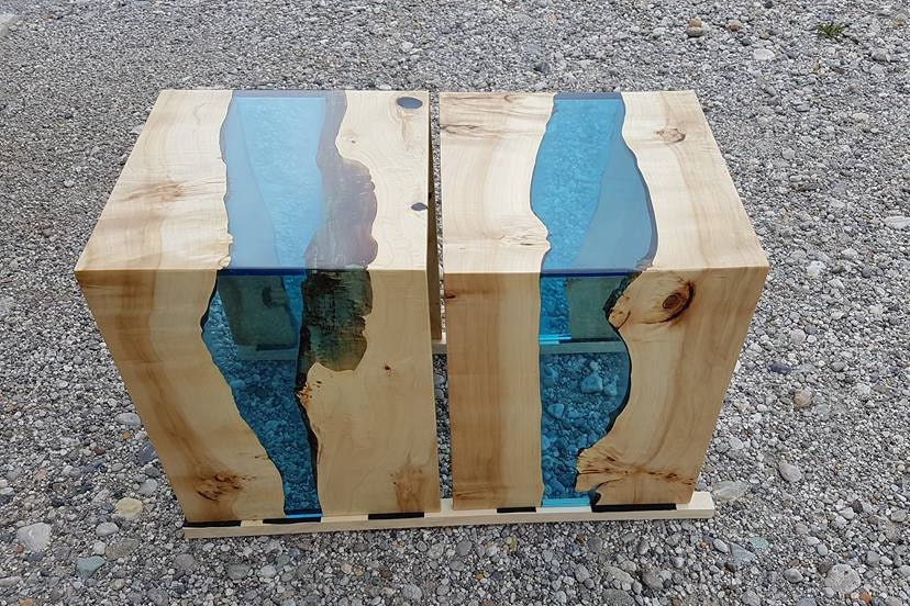 River Side Table End Table - Etsy
