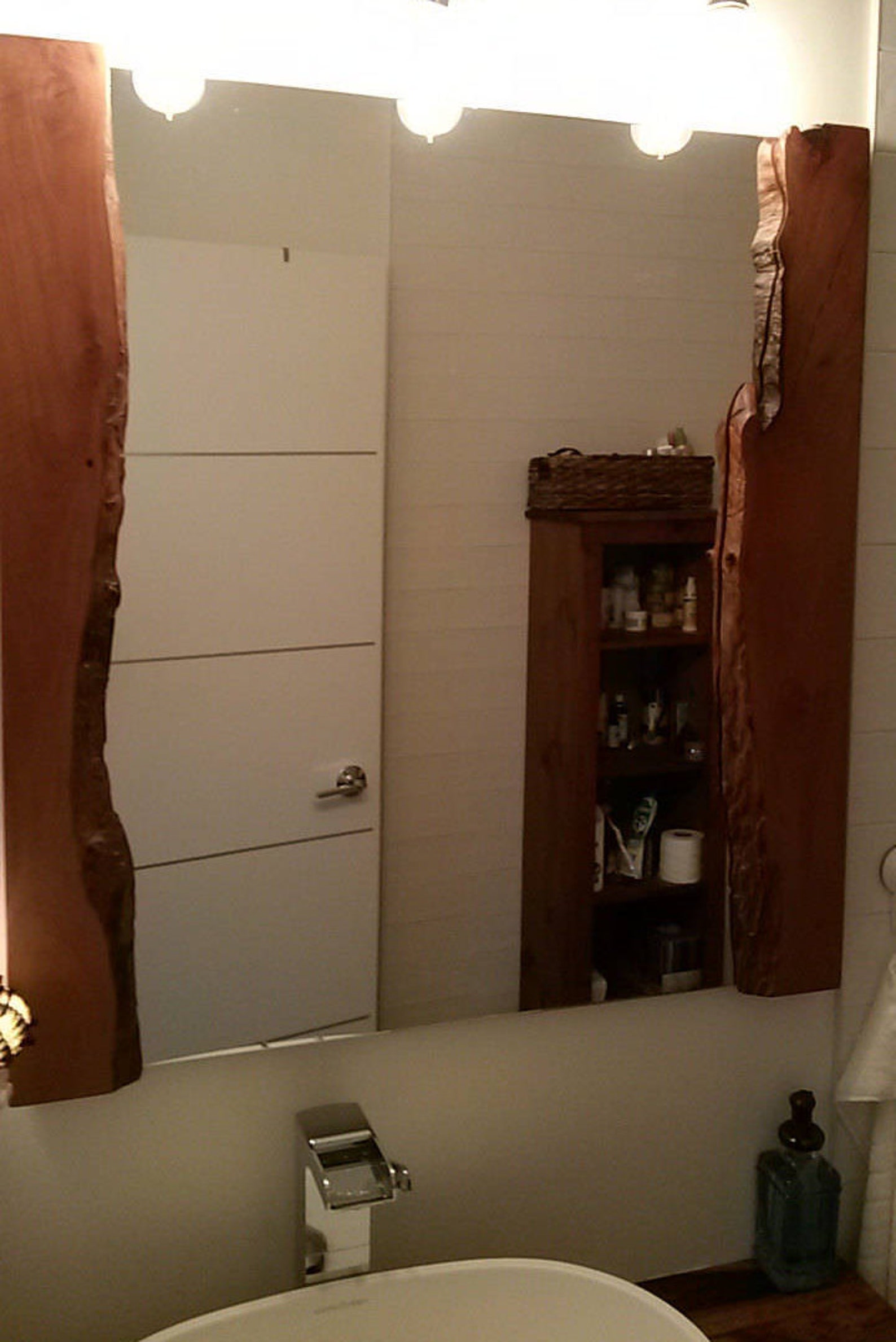 Vanity Mirror Bathroom Mirror Rustic Vanity Mirror | Etsy