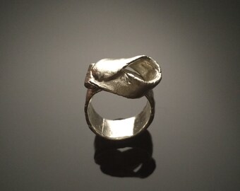 bi14, Eternally beautiful silver ring, for every woman, for every man. US 9