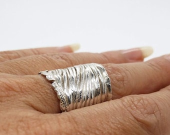 Silver ring, statement ring Alternatively, accessories, stone ring, Exceptional ring, anniversary ring, finger ring, massive