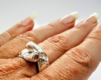 bi2, Bridal sculpting silver ring