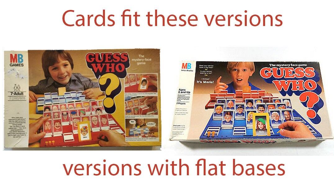 Serial Killer Guess Who Card Pack 1 Set of Pre Cut Cards to Change Your