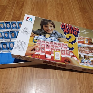 Cov 87 FA Cup  Guess Who - The Complete Boxed Game