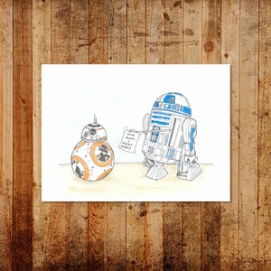 B... Battute.. M8 - R2D2 &#39;le tue mamme a Weeble Wobble&#39; Ltd/Open Ed Print