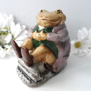 vintage ROYAL ALBERT ~ figurine de Mr Jackson ~ Beatrix Potter