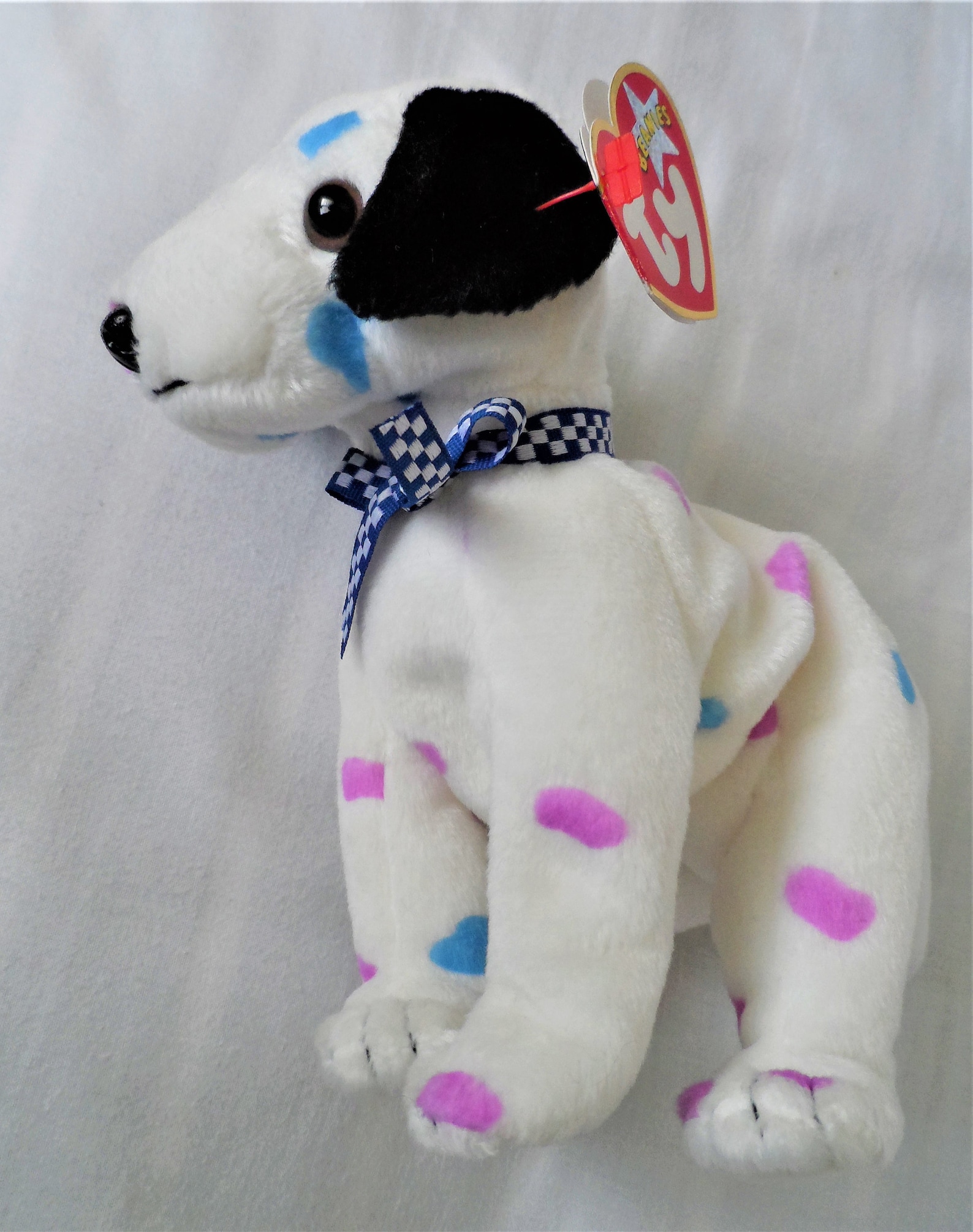 TY Beanie Baby Dizzy the Dalmatian Dog Retired 2000 Etsy