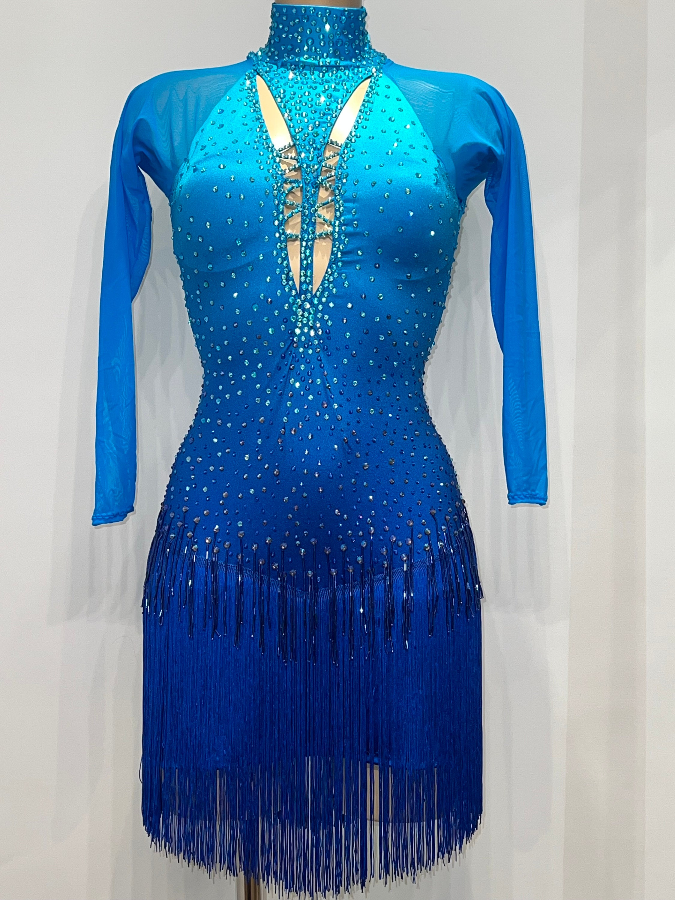 Fringe Cha Cha Dress Etsy UK