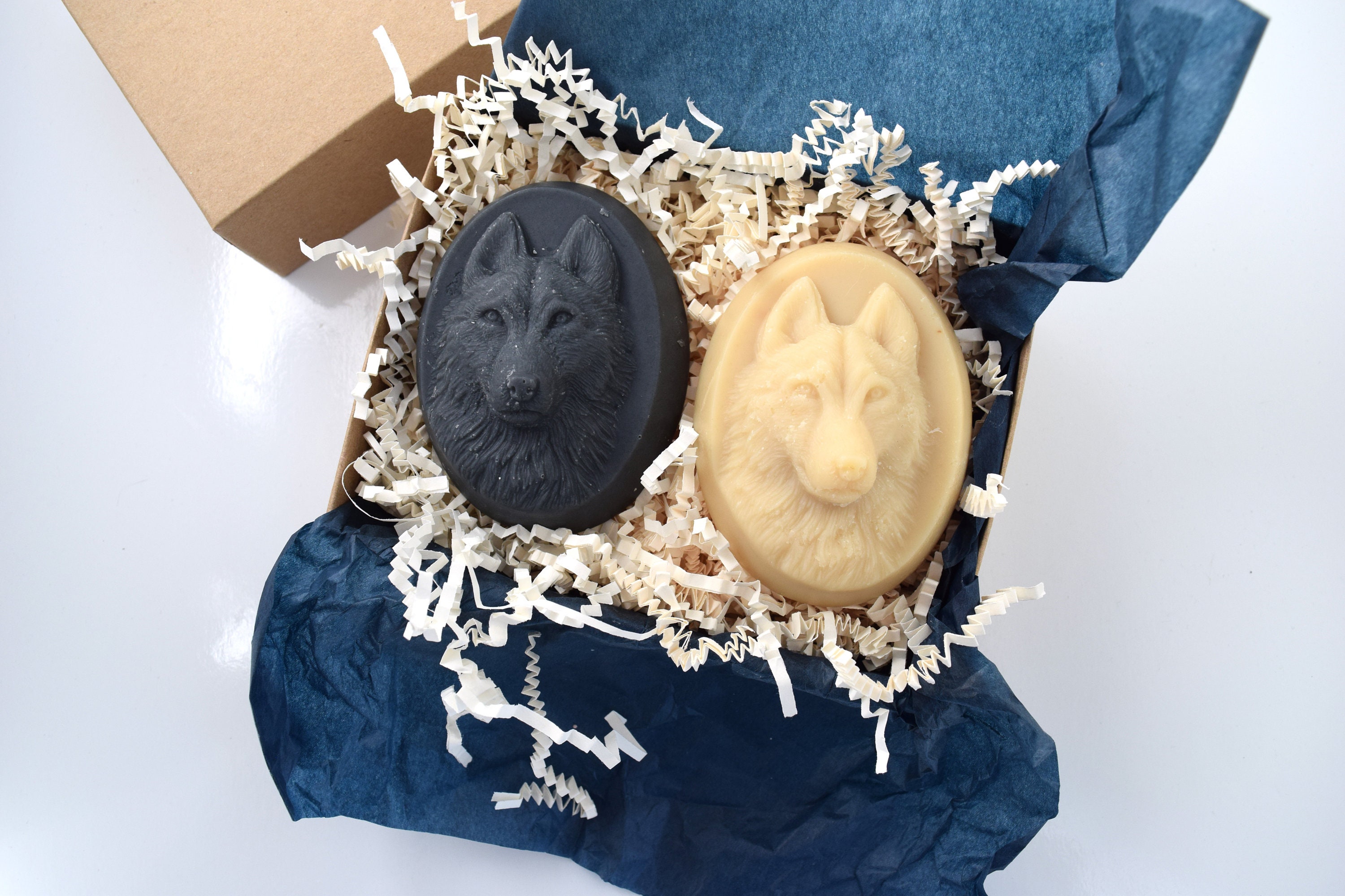 Dog Shaped Soap Husky Etsy