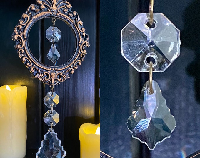 Victorian Style Sun Catcher - Gothic Wall Hanging - Alternative Homeware