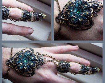 Black Dahlia Ring