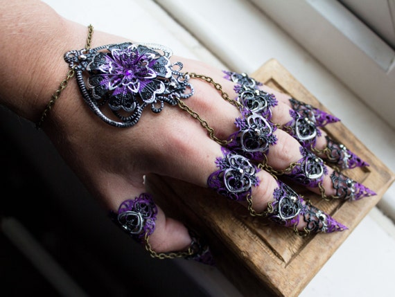Gothic hand jewelry deals