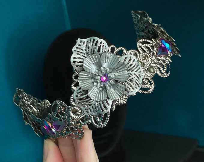 READY TO SHIP - Silver Fairy Crown