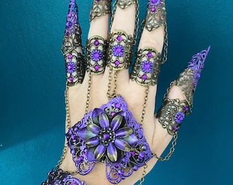 Purple Witch Hand Set