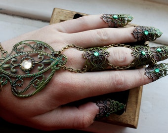 Forest Goddess Hand Pieces