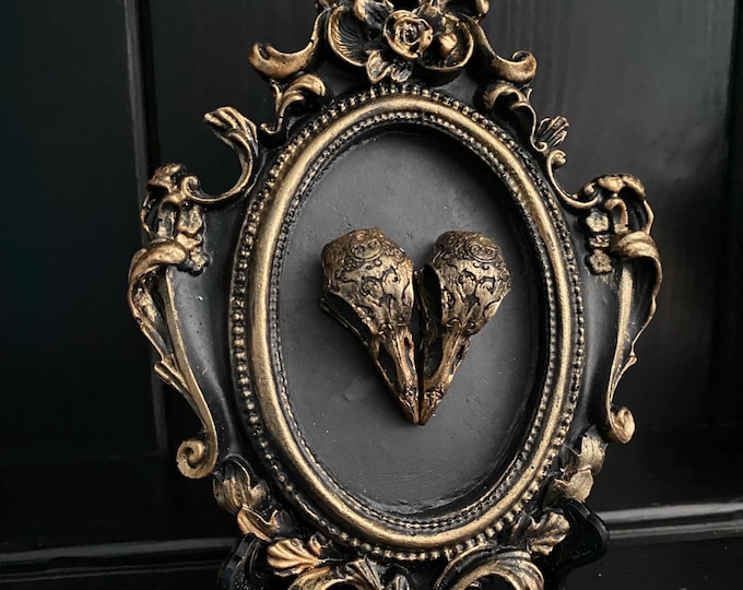Gothic Skull Heart Home Decor