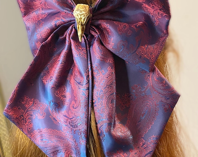 Giant Gothic Hair Bow