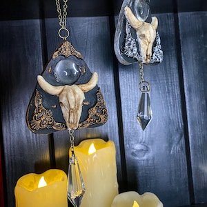 Ouija Wall Art / Hanging - Dark Maximalism - Crystal Ouija Gallery Wall Boho