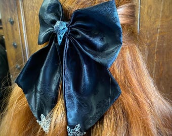 Corporate Goth Hair Bow