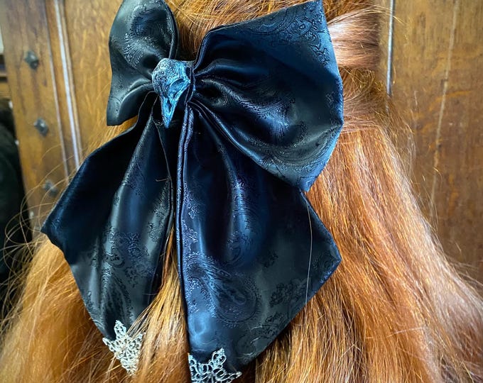 Corporate Goth Hair Bow