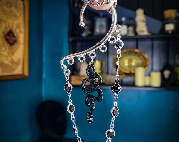 Black Snake Ear Cuff