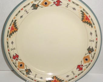 Aztec Stoneware Aztec Dinner Plate - Southwestern Studio Nova ...