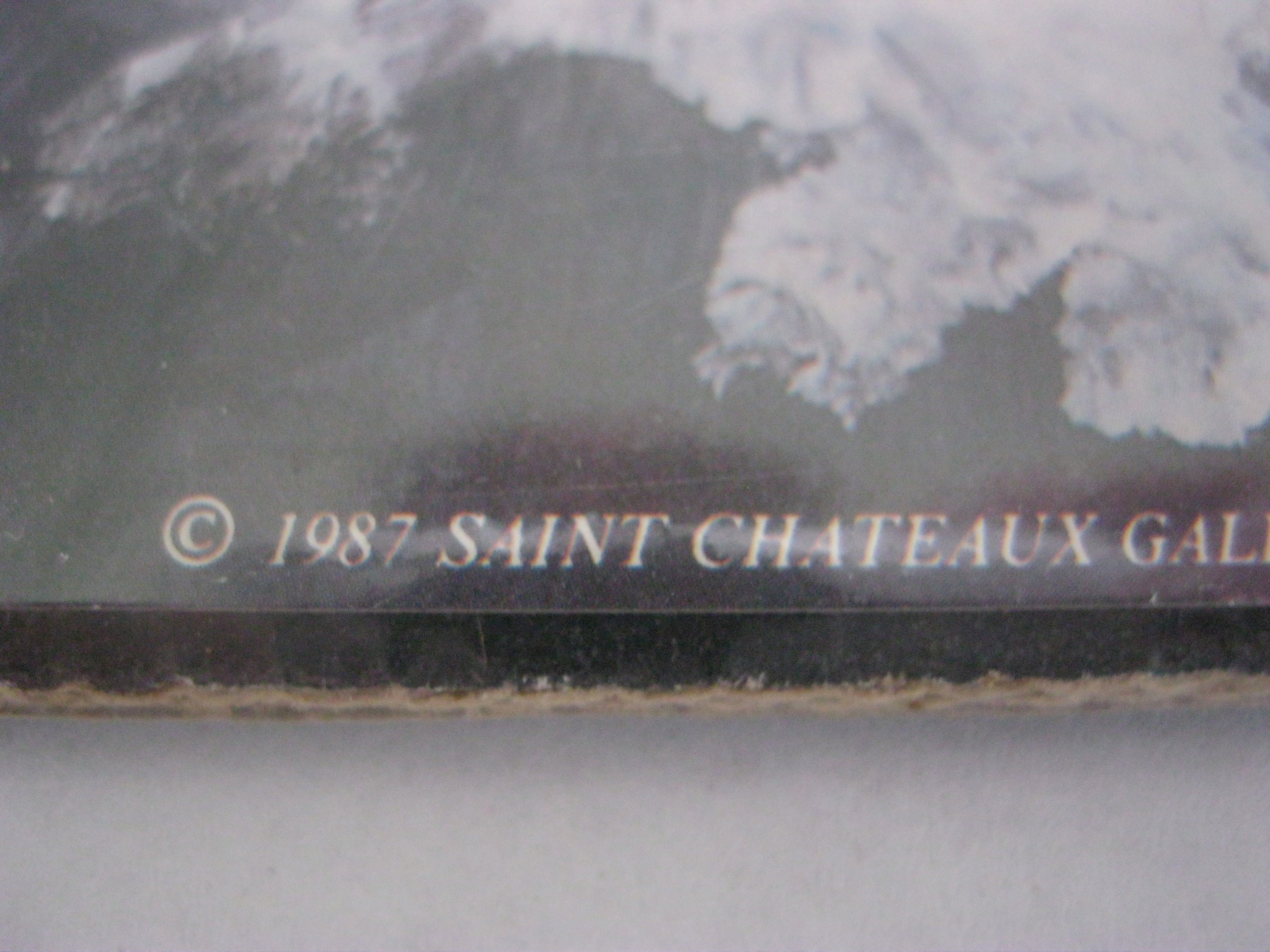 Vintage Snow Owl Print Saint Chateaux Galleries By World Etsy