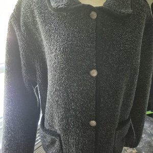 Vintage Cardigan Sweater Women's Large Mohair Blend by Tsunami