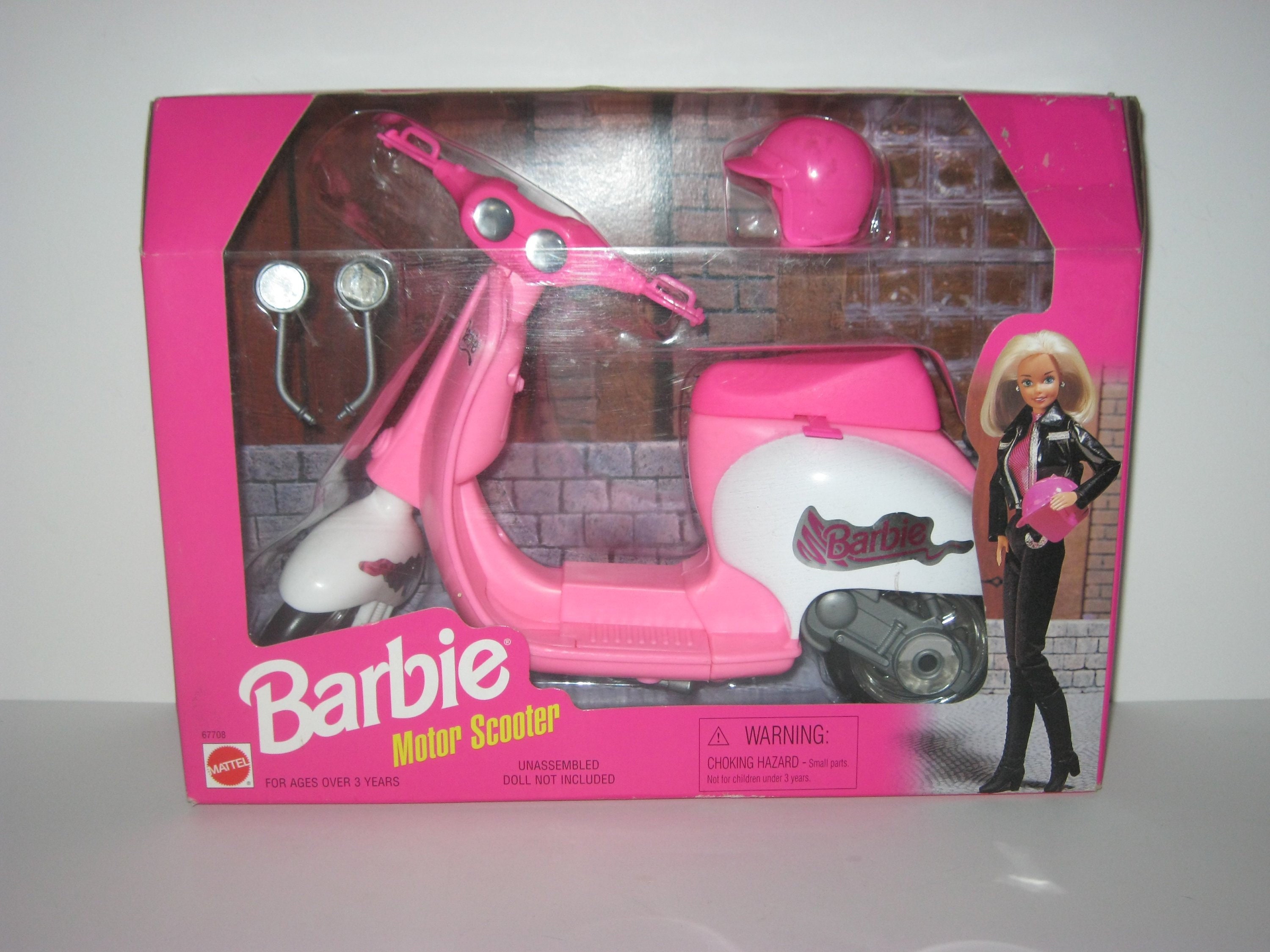 barbie motor scooter