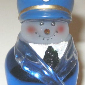 Vintage Jingle Buddies Bell Christmas Ornaments - Policeman