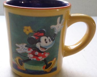 Vintage Minnie Mouse Coffee Mug - Disney Store Cup