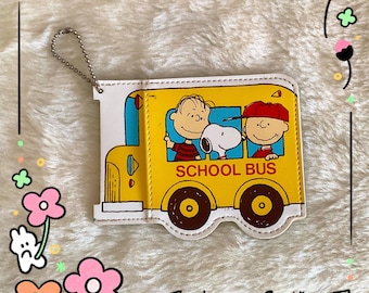 Vintage Snoopy pass case, made in japan.