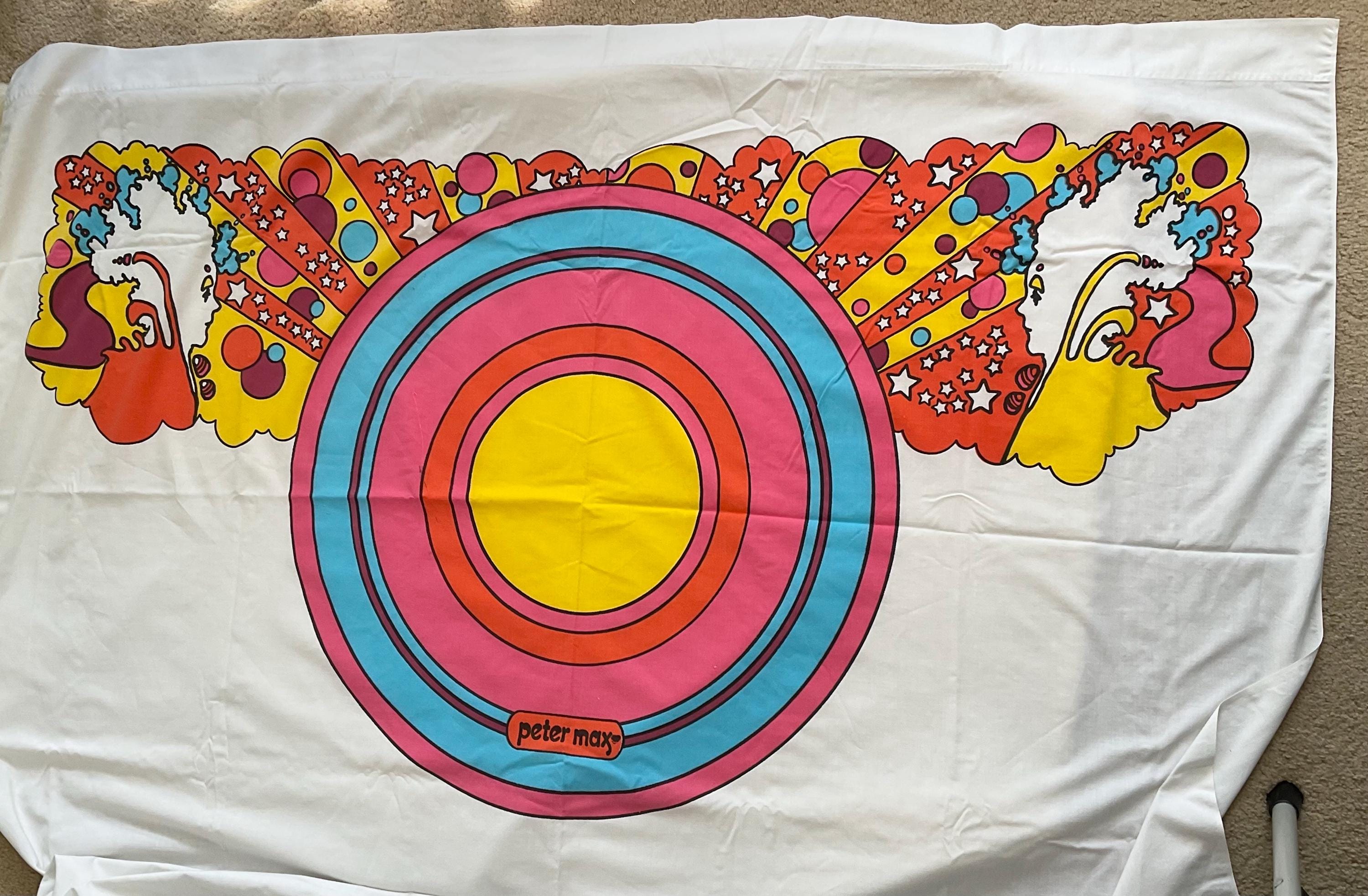 Peter Max Bedding - Etsy