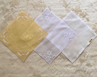 Vintage Linen hankies