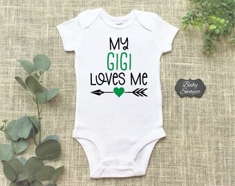 i love my gigi onesie