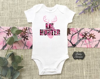 Baby Infant Headband Redneck Deer Hunter Camo Camouflage Bow ~You Pick Color~