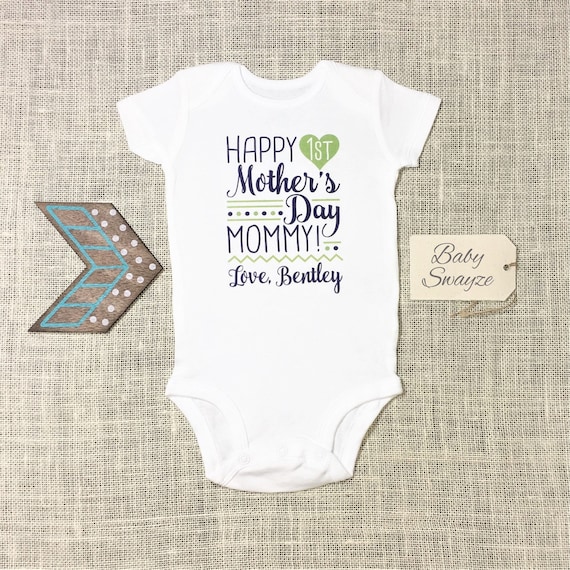 Happy 1St Mothers Day Mommy Infant One Piece