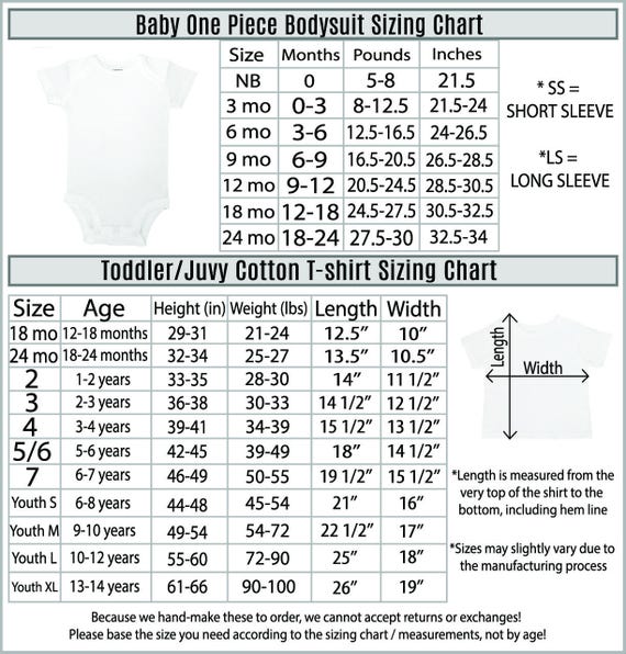 Deer Buck Size Chart