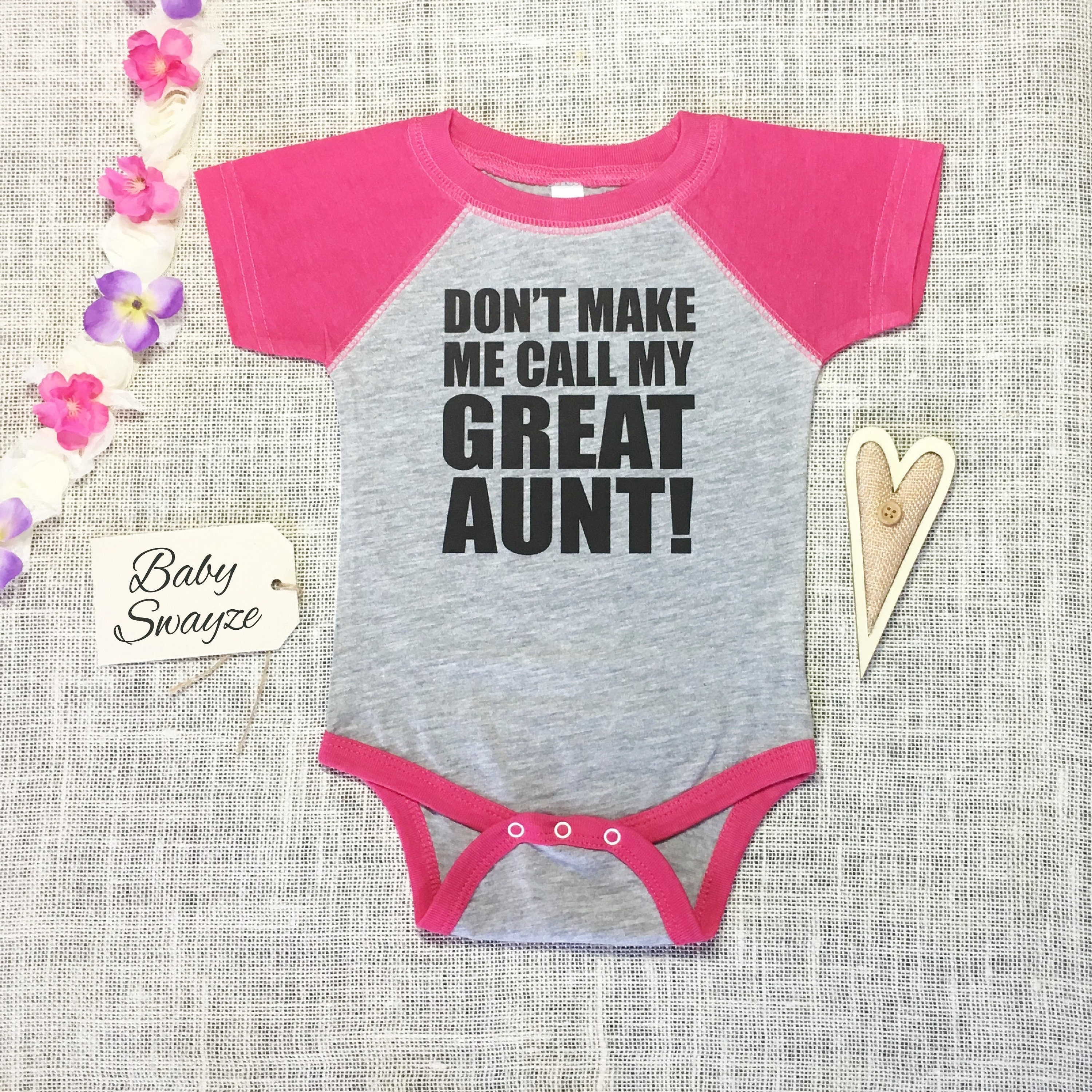 Toddler//Kids Long Sleeve T-Shirt Dont Make Me Call My Aunt