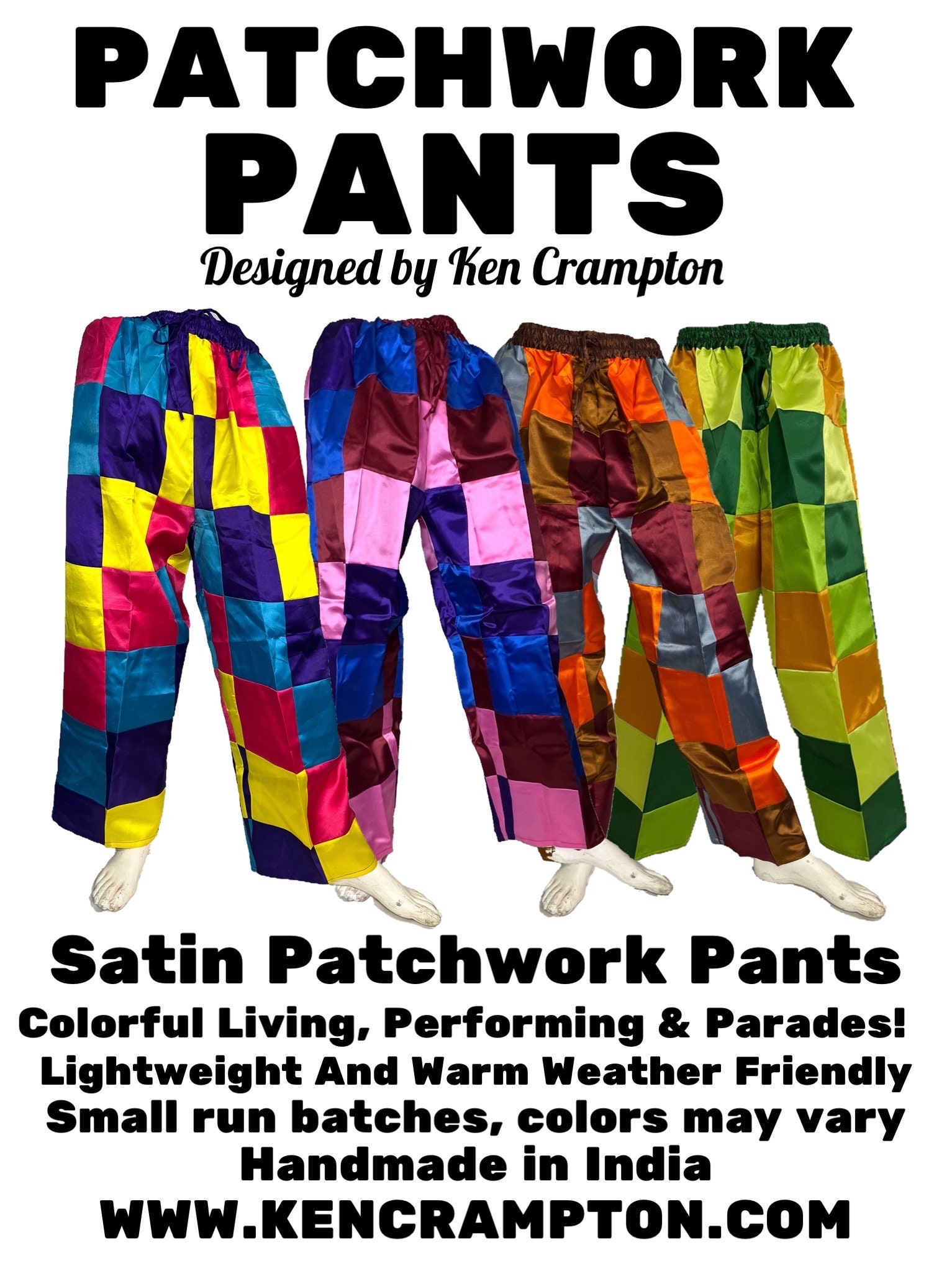 Buy Custom Corduroy Patchwork Pants Online in India - Etsy