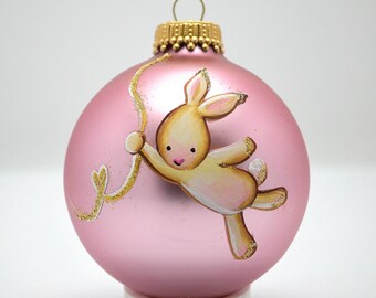 Baby&#39;s first Christmas Custom Hand Painted Baby&#39;s First Christmas Ornament