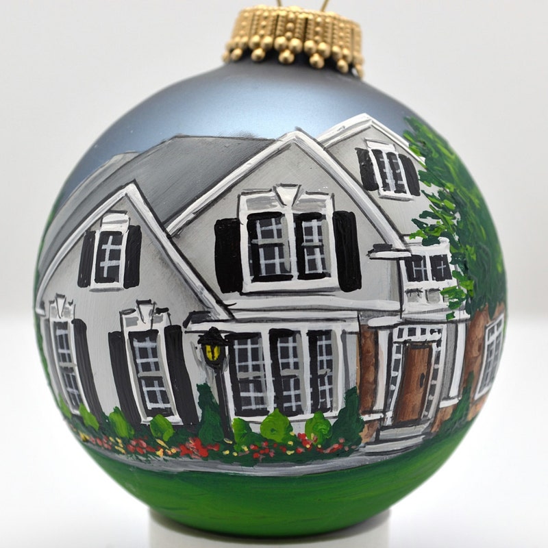 Custom House Ornament - Etsy