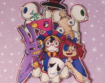 The Amazing Digital Circus Vinyl Sticker