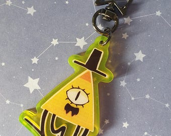 BILL Cipher Keychain