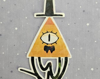 BILL Cipher Holo Sticker